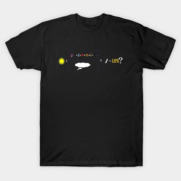 whats the i love you math problem T-Shirt by Rooscsbresundae